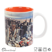 Tasse changeante de couleur de 11oz avec Pringting d&#39;affaire